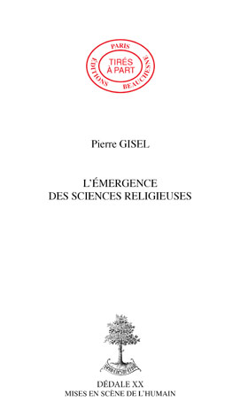 14. L'ÉMERGENCE DES SCIENCES RELIGIEUSES